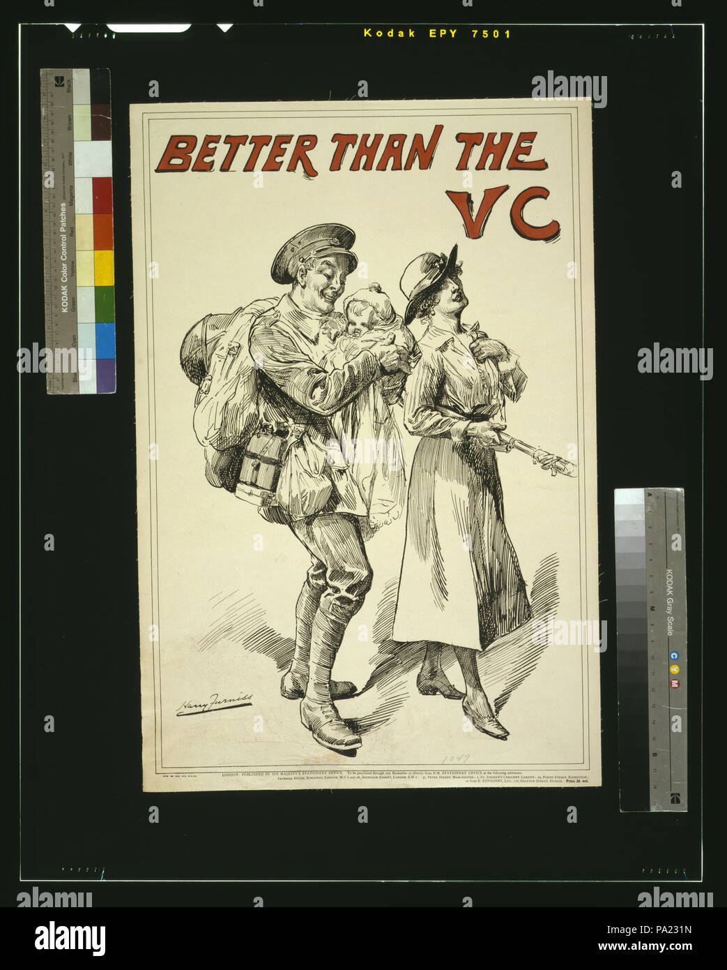 199 besser als die V.C. (D. h., Victoria Cross) LCCN 2003675383 Stockfoto
