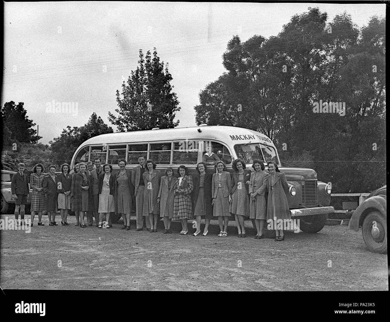 251 SLNSW 27333 neue Bus für Mackay Kurrajong Höhen Stockfoto