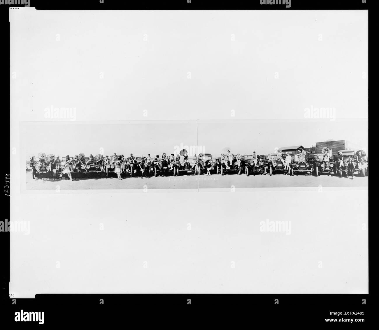 5 "Rough-reiten", Seal Beach, Cal LCCN 2007663319 Stockfoto