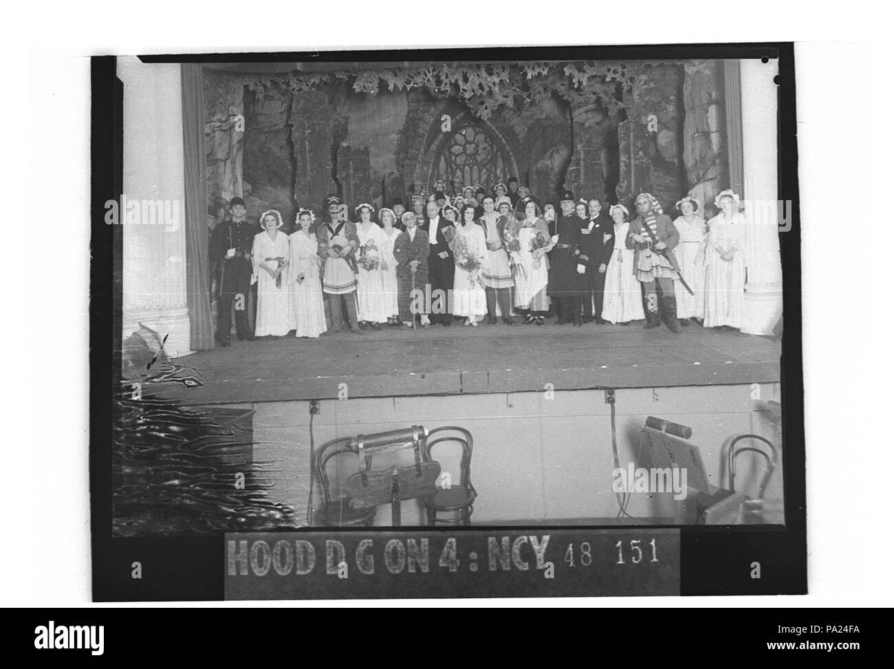 250 SLNSW 26645 North Sydney dramatische Gesellschaft Piraten von Penzance Stockfoto