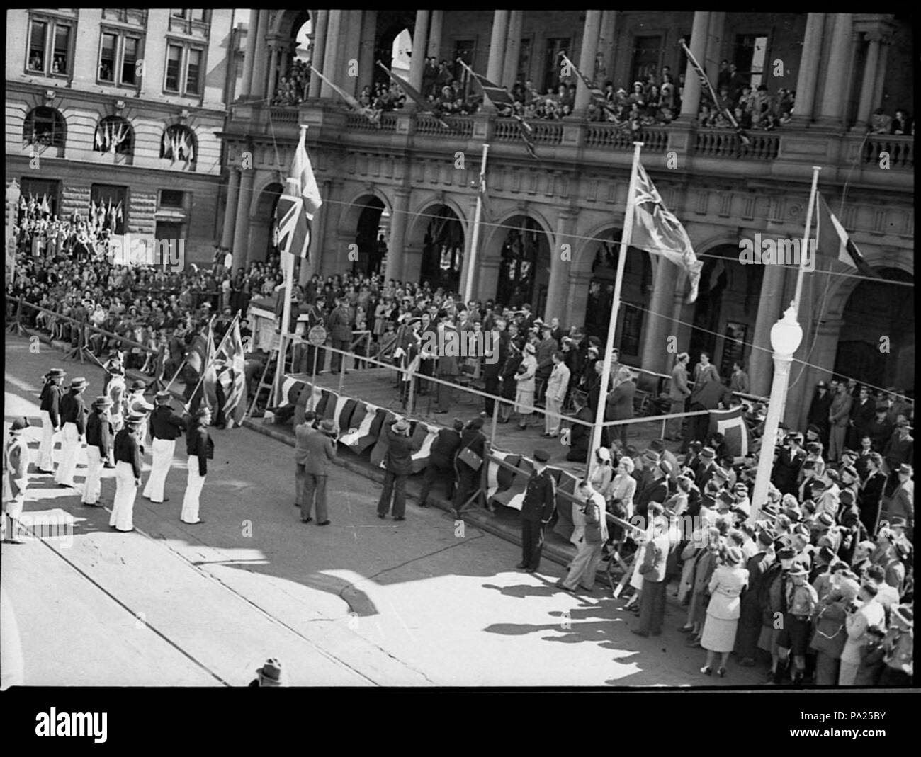 255 30971 SLNSW Newcastles 150. Jahrestag Feiern für Newcastle Morgen-verkünder genommen Stockfoto