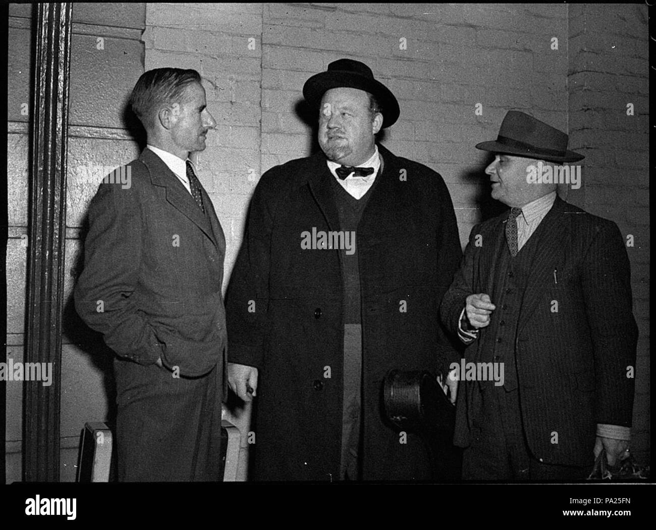 255 30637 SLNSW Burl Ives in Newcastle für ABC-Konzert Stockfoto