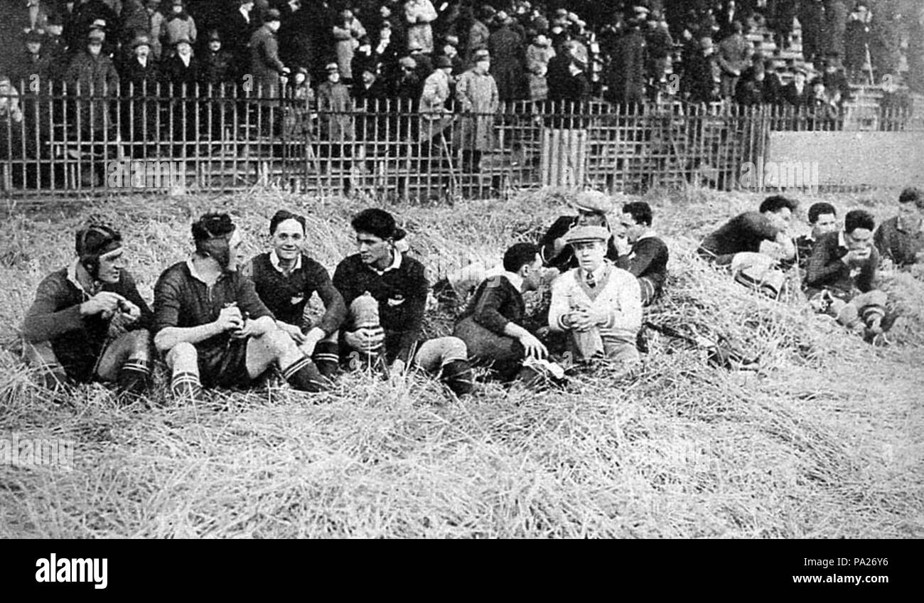 166 Maori rugby Paris Stockfoto