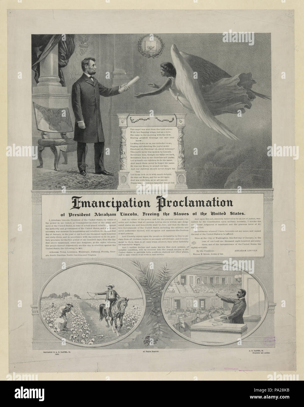 617 Emanzipations-proklamation LCCN 2003666890 Stockfoto 617 Emanzipations-proklamation LCCN 2003666890 Stockfoto