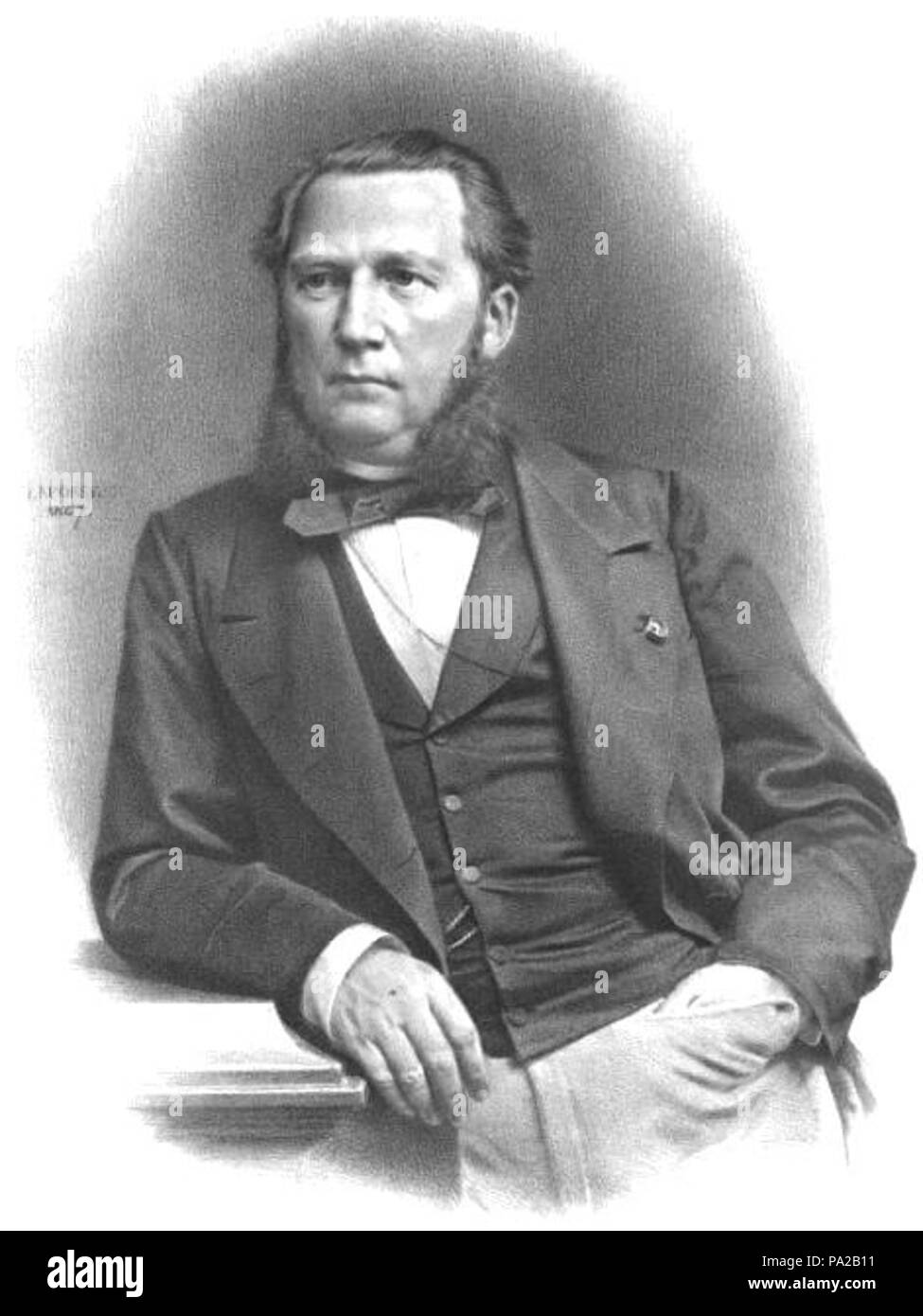 702 Genteur, Simon Maximilien Stockfoto