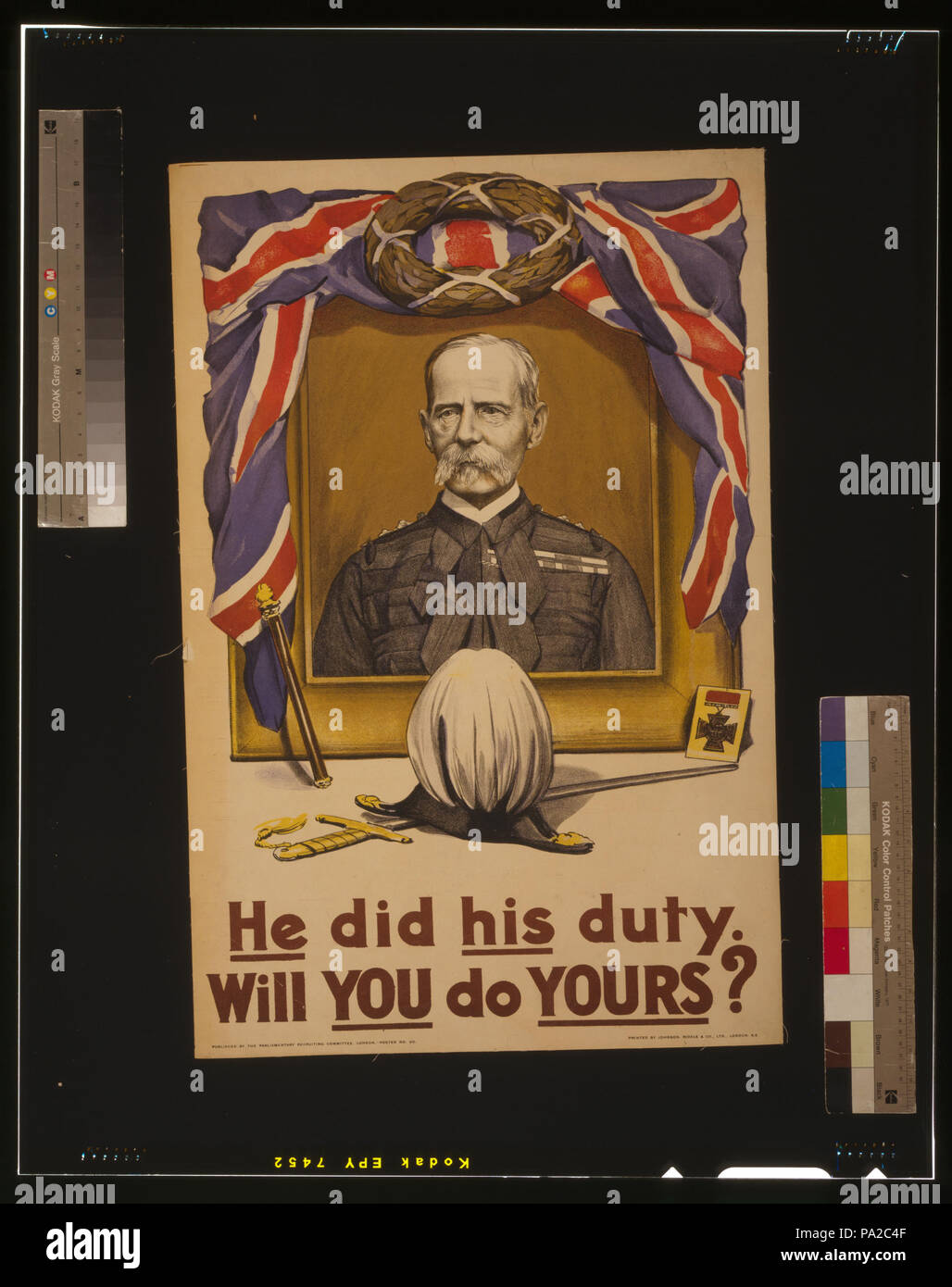 598 Earl Roberts Pflicht Stockfoto