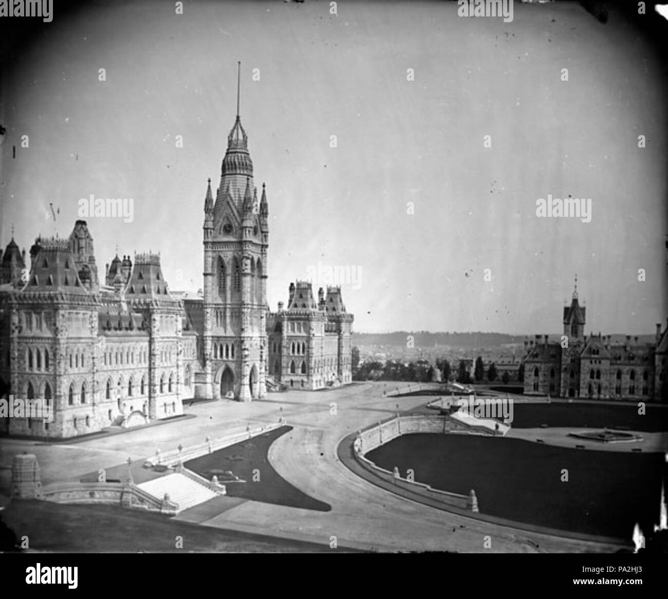 293 Center Block vor 1916 LAC eine 012383-v6 Stockfoto