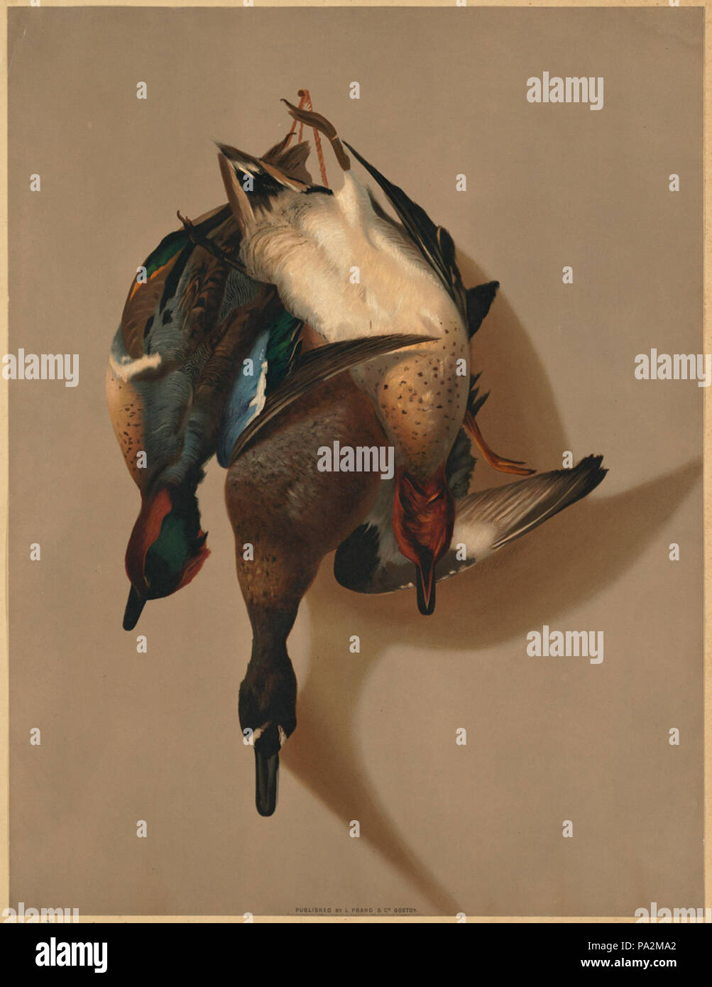 687 Spiel Stück Nr. 1 von der Boston Public Library Stockfoto