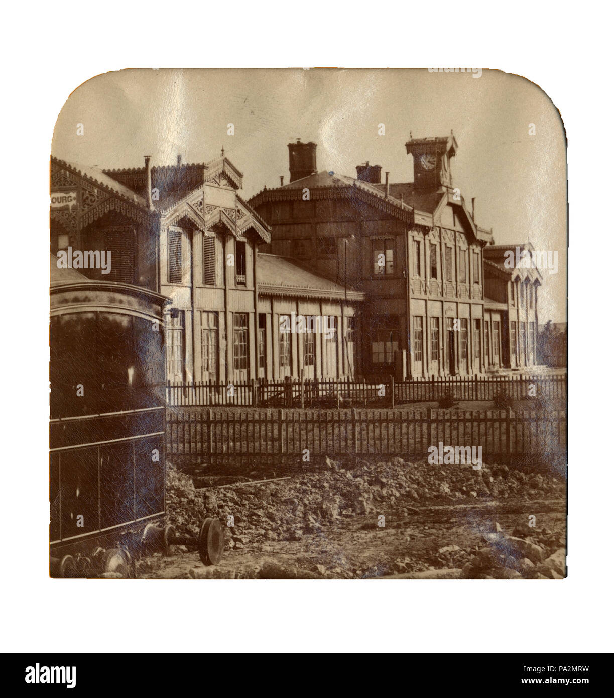 7 'Gare de Luxembourg', TEKA 0112603 (7/8)-101 Stockfoto