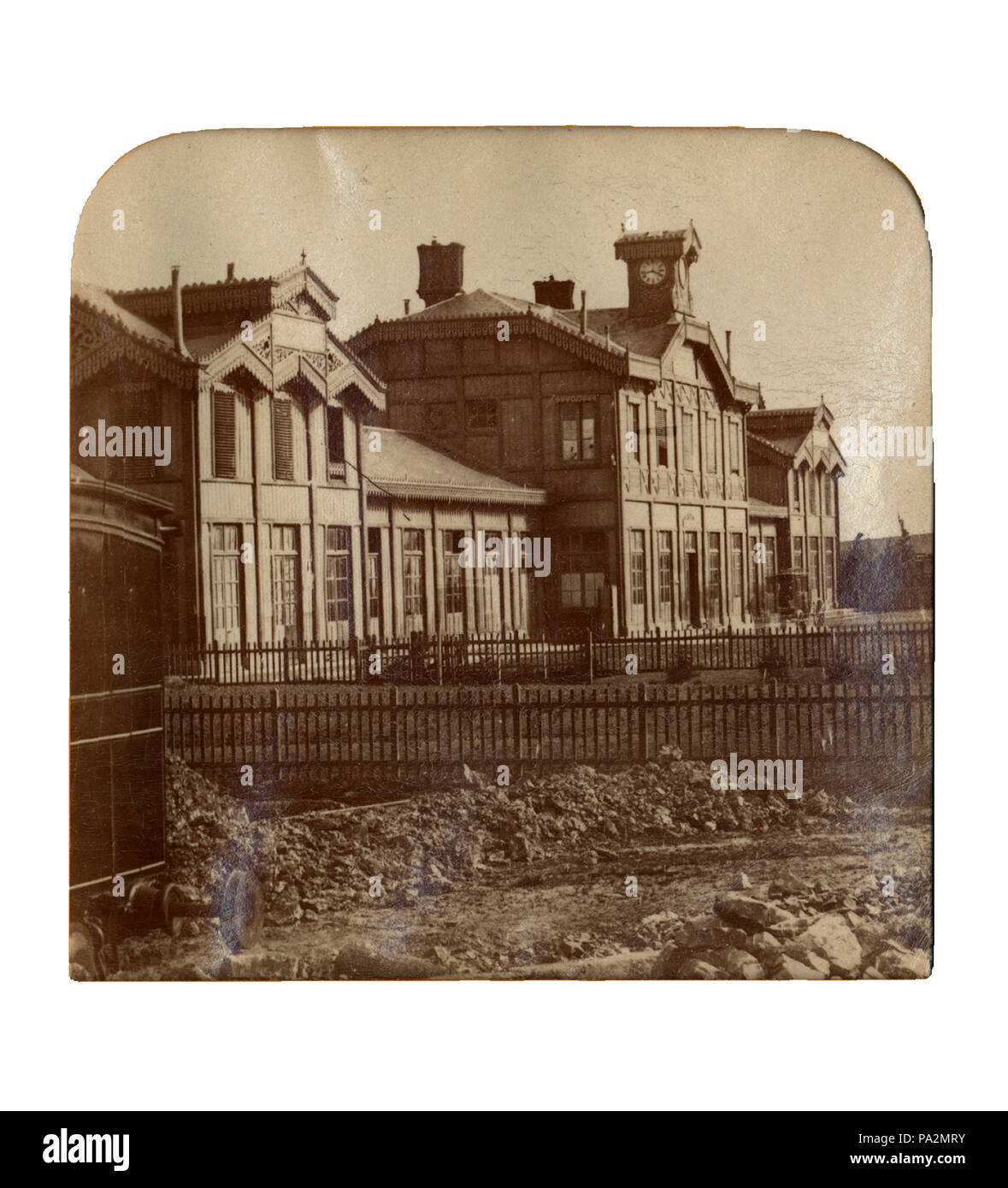 7 'Gare de Luxembourg', TEKA 0112603 (7/8)-102 Stockfoto