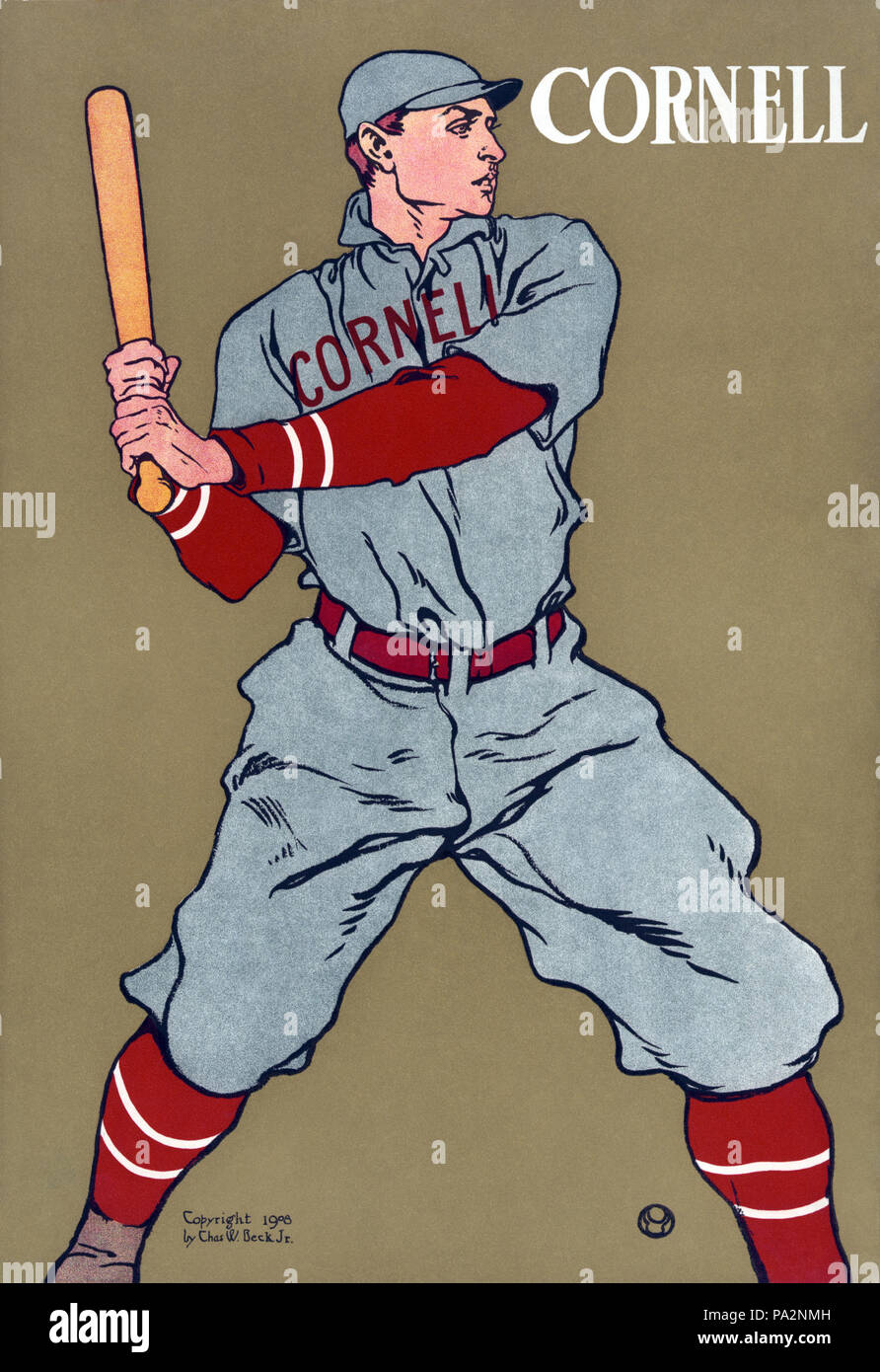 350 Cornell Baseball 2. Stockfoto