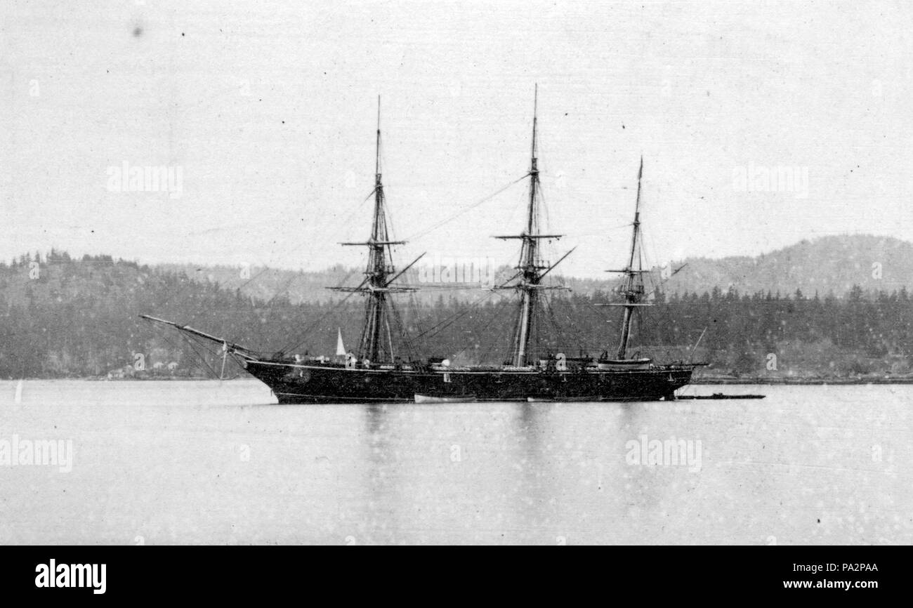 114 HMS Camelion 1860s Stockfoto