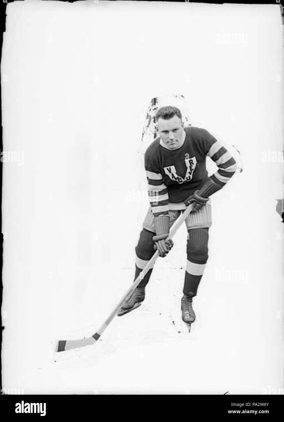 . Englisch: Kunst Duncan, aus einer Reihe von Bildern, die 1918-19 Vancouver Millionaires Team. 1918 - 19 158 ArtDuncan 3 Stockfoto