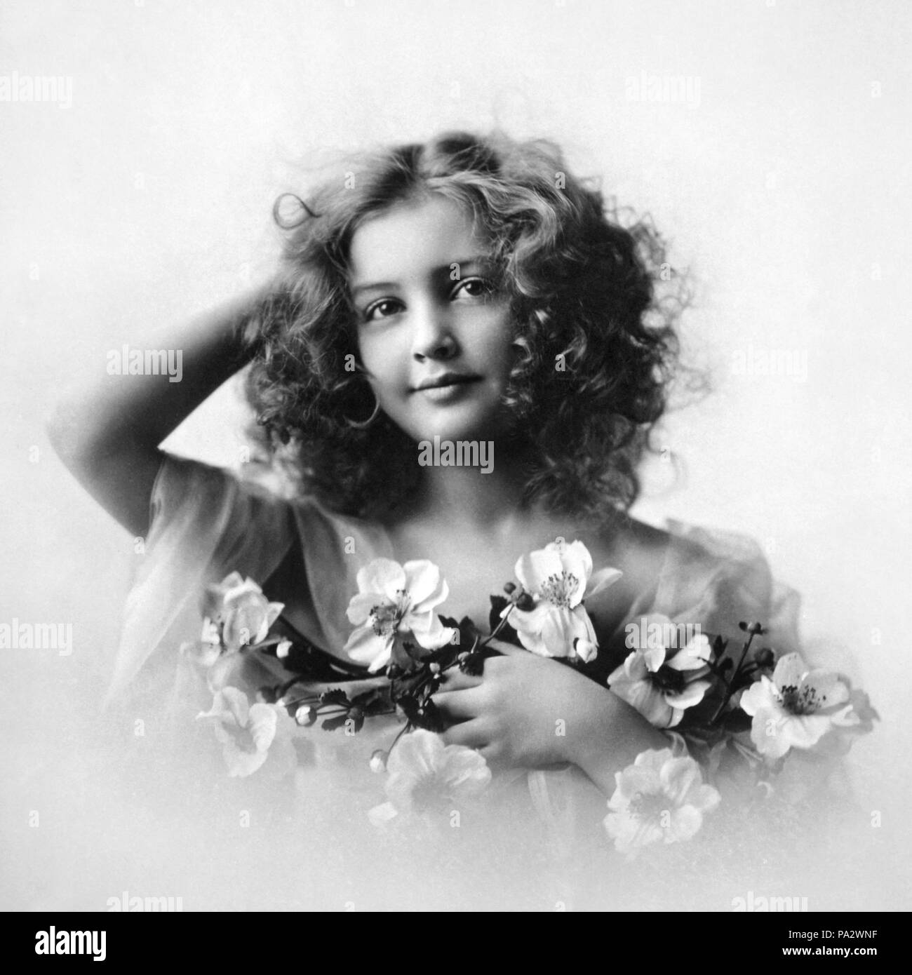 606 Editha von William Henry Jackson, 1903 retuschiert Stockfoto