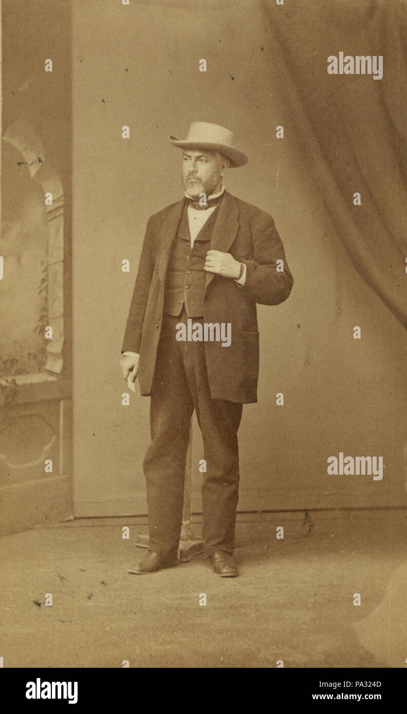 669 Francois Jules Valle (full-length Portrait) Stockfoto