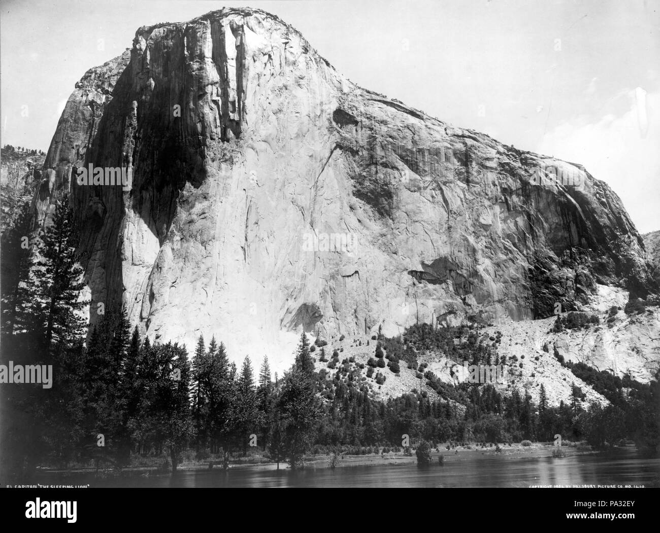 612 El Capitan 1906 cph. 3c 32318 Stockfoto