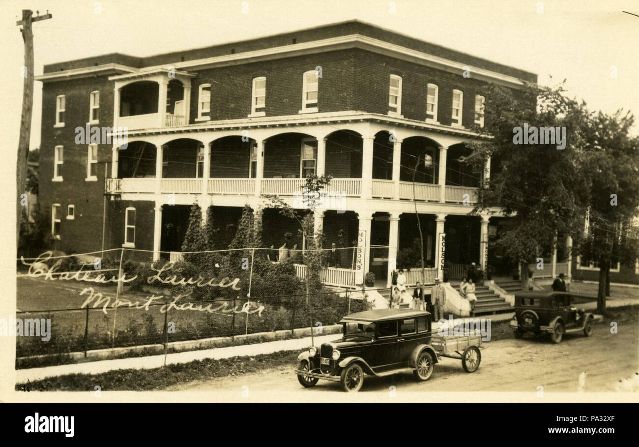 51 Château Laurier à Mont-Laurier BNQ P748 S1 P2661 Stockfoto