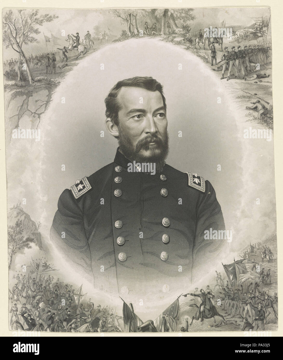 693 Gen. Phil. Sheridan LCCN 2003670641 Stockfoto