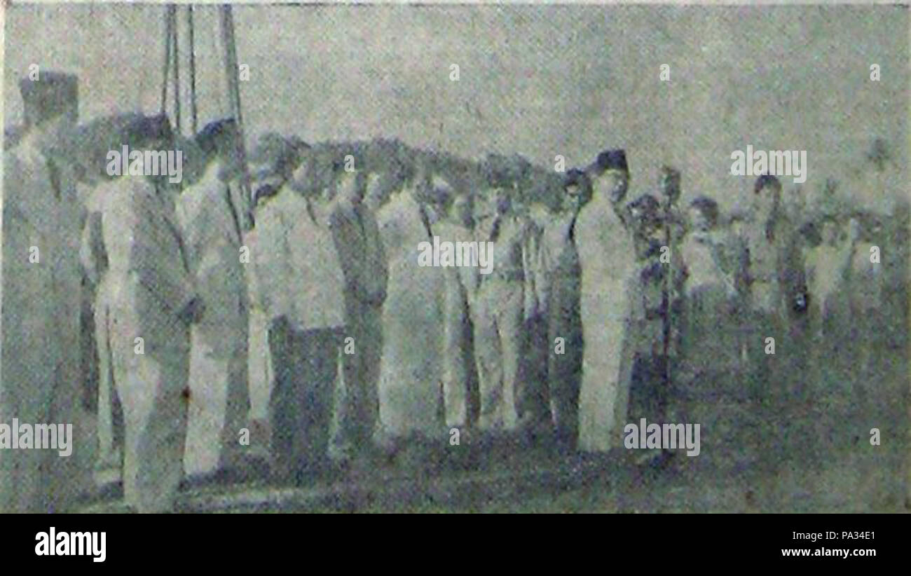 111 Hatta Suara Rakyat 12 Nov 1952 p1 Stockfoto