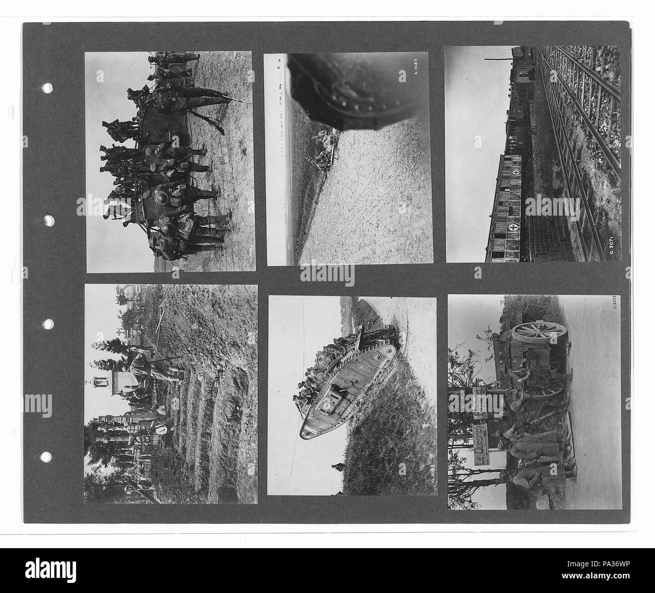 275 kanadischen Offizielle Krieg Fotos (BL l. r.233.b57. v4 f013 r) Original Stockfoto