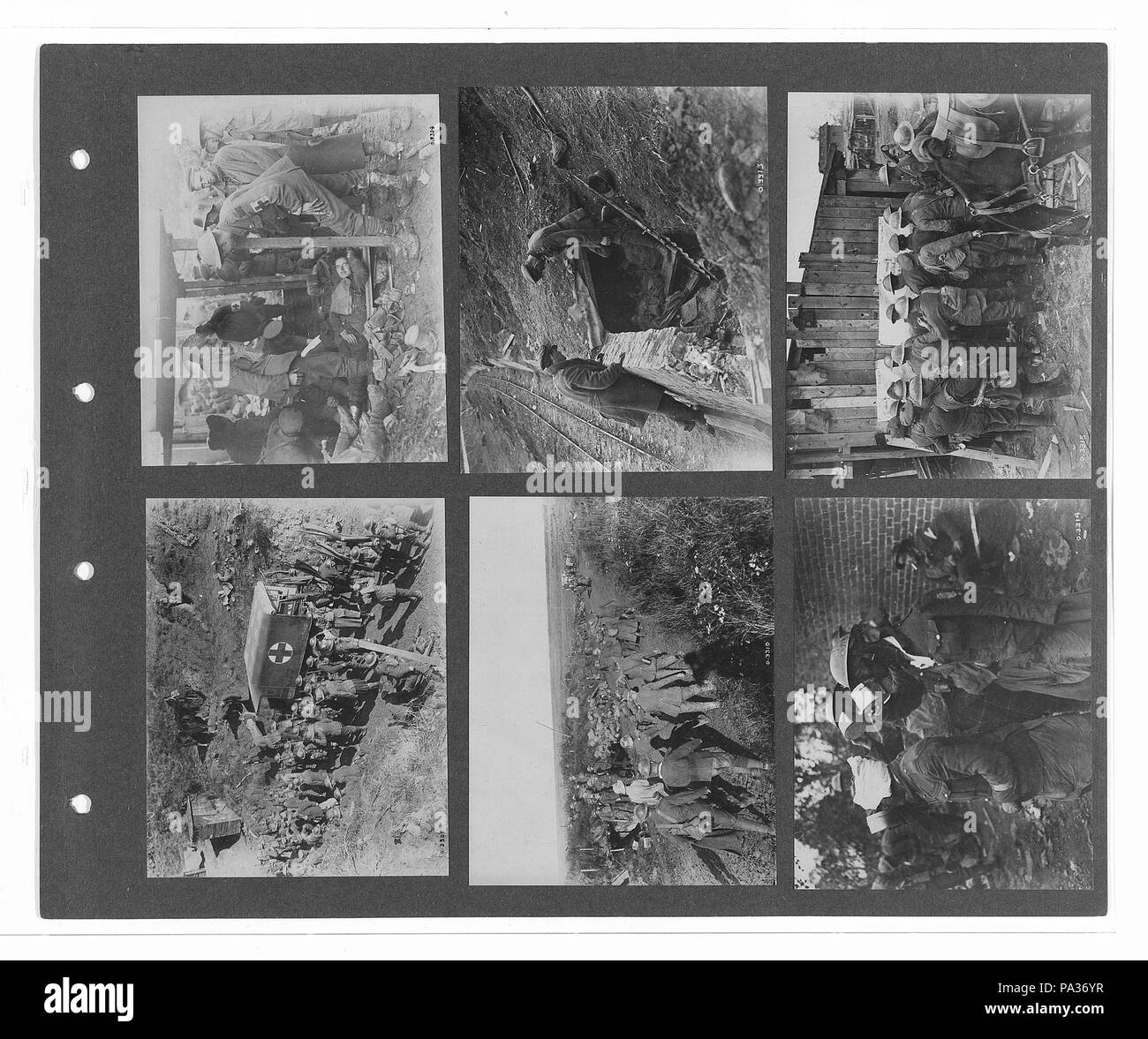 275 kanadischen Offizielle Krieg Fotos (BL l. r.233.b57. v4 f033 r) Original Stockfoto