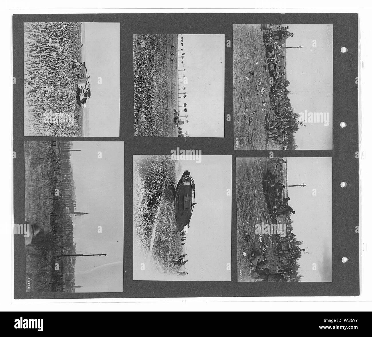 275 kanadischen Offizielle Krieg Fotos (BL l. r.233.b57. v4 f036 r) Original Stockfoto