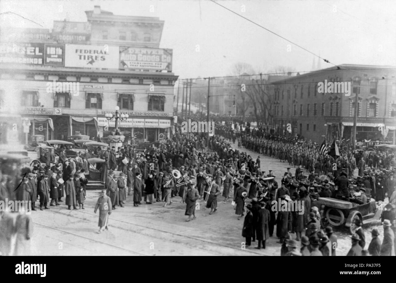 256 Buffalo Bill's Beerdigung cph. 3b 14503 Stockfoto