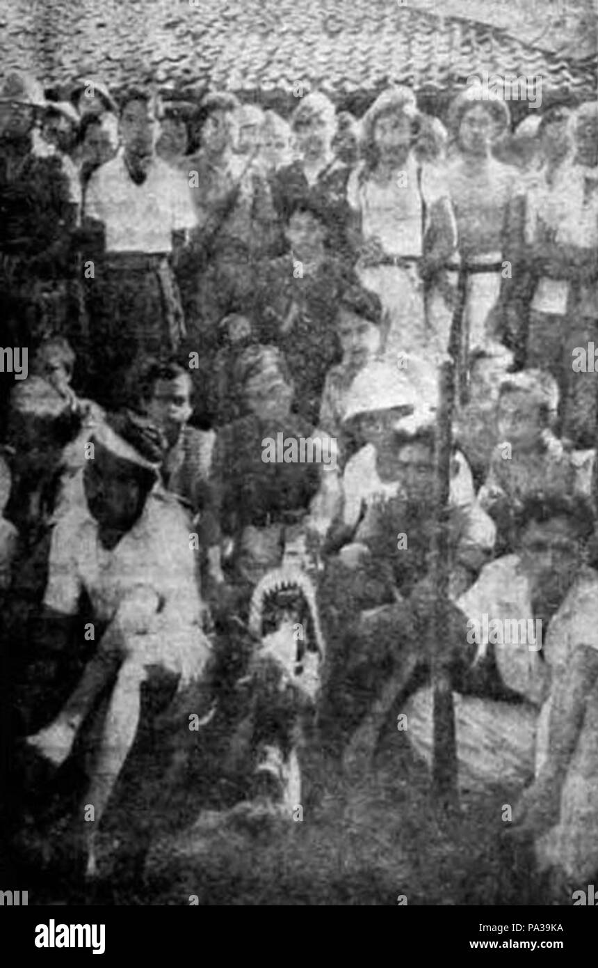 304 Sudirman von guerrilas, 17. August 1950 KR umgeben Stockfoto