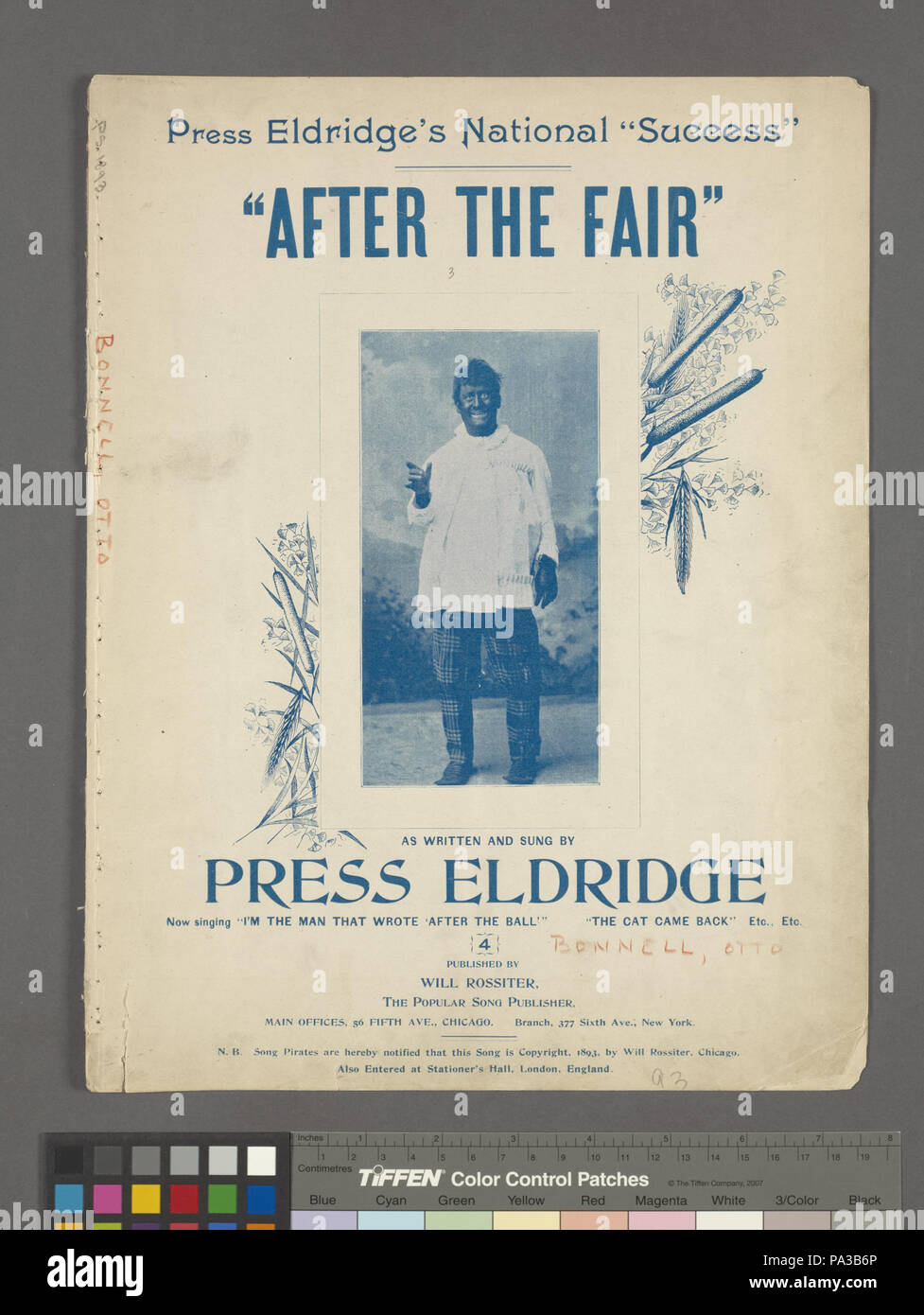 105 Nach der Messe (NYPL Hades -449104-1157291) Stockfoto