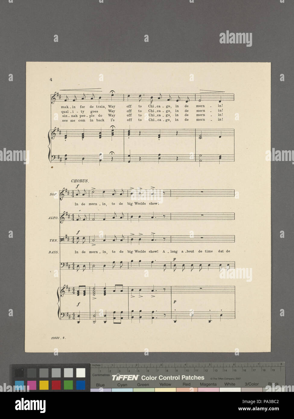 210 Blacktown und der Messe (NYPL Hades -449125-1690503) Stockfoto