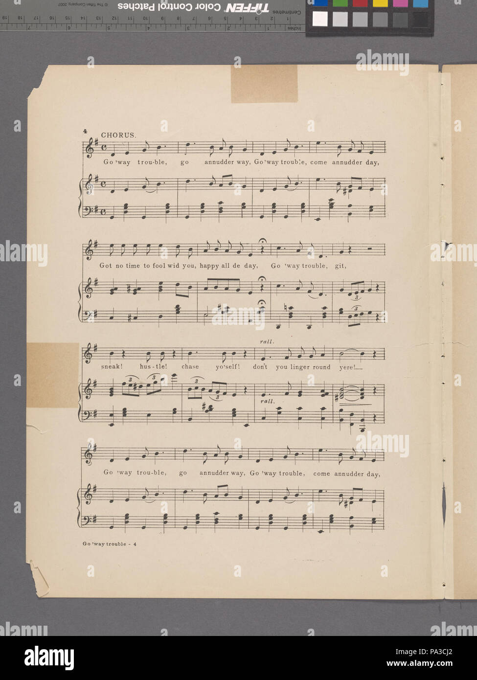 715 Go' weise Mühe (NYPL Hades -464096-1707831) Stockfoto