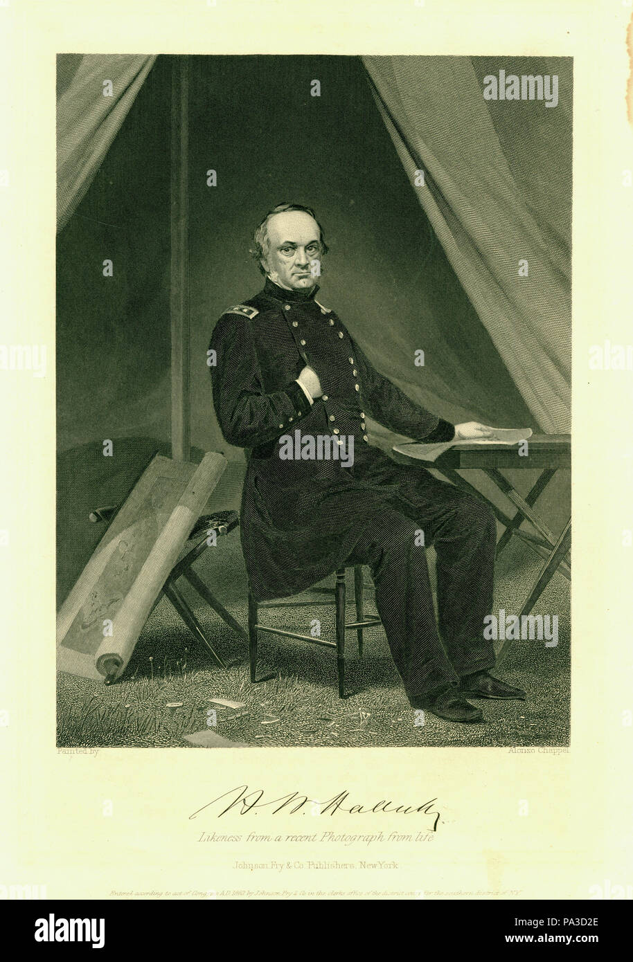 3 "Gen. Henry W. Halleck" (Union) Stockfoto