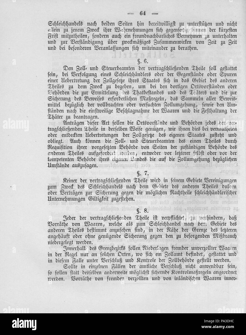 388 Deutsches Reichsgesetzblatt 1892 002 0064 Stockfoto