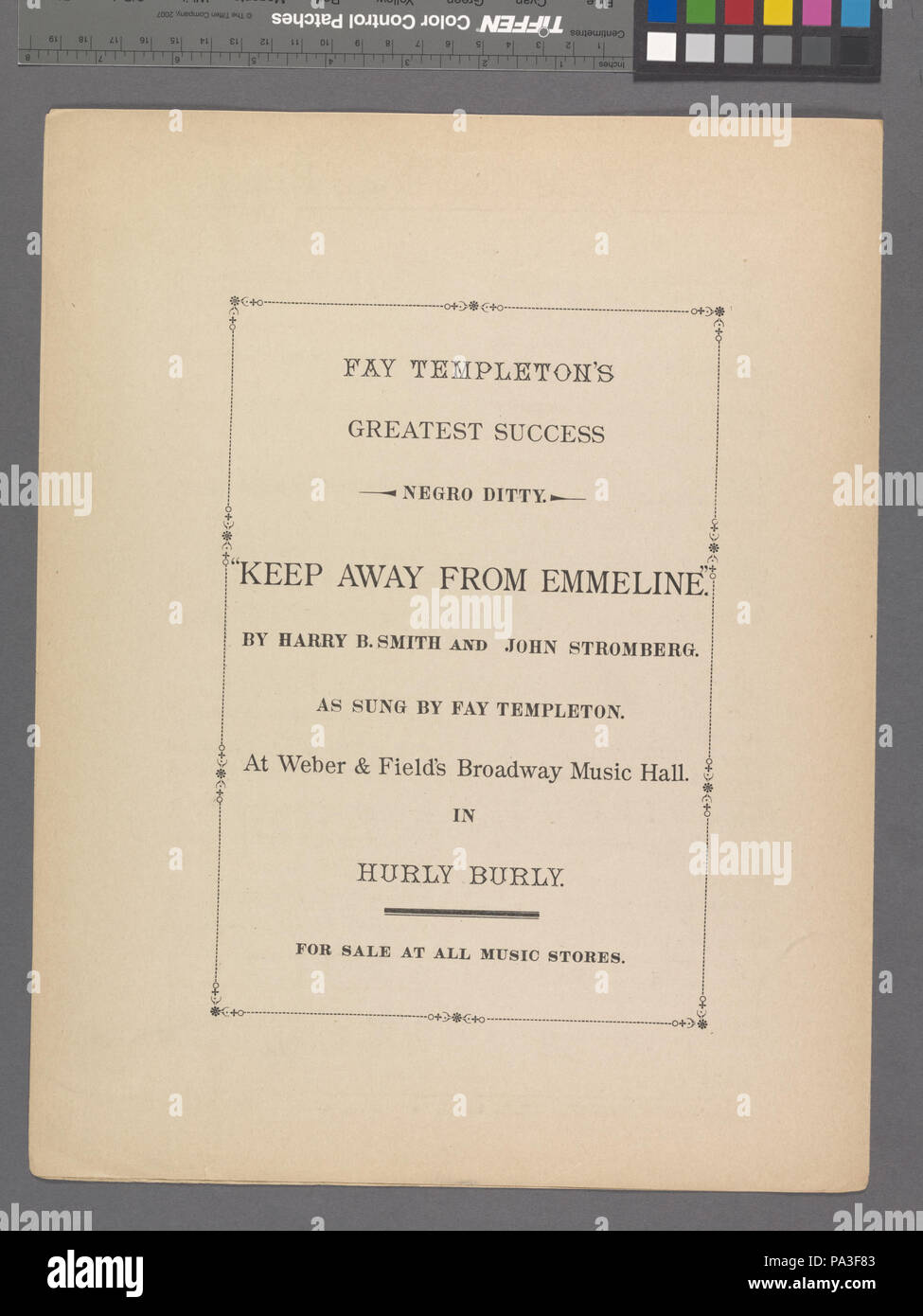 192 Weil sie liebte ihn so (NYPL Hades -608881-1955930) Stockfoto