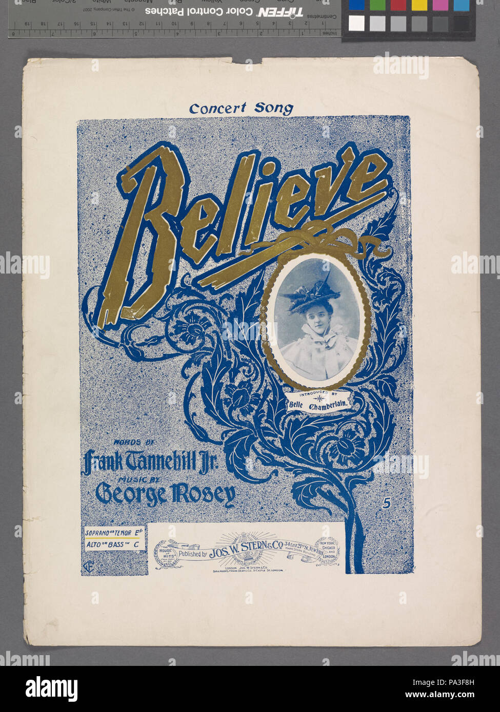193 Glauben (NYPL Hades -608883-1256107) Stockfoto