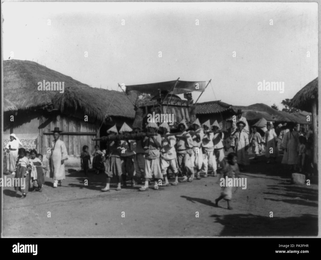 683 Trauerzug, Korea LCCN 2001705630 Stockfoto