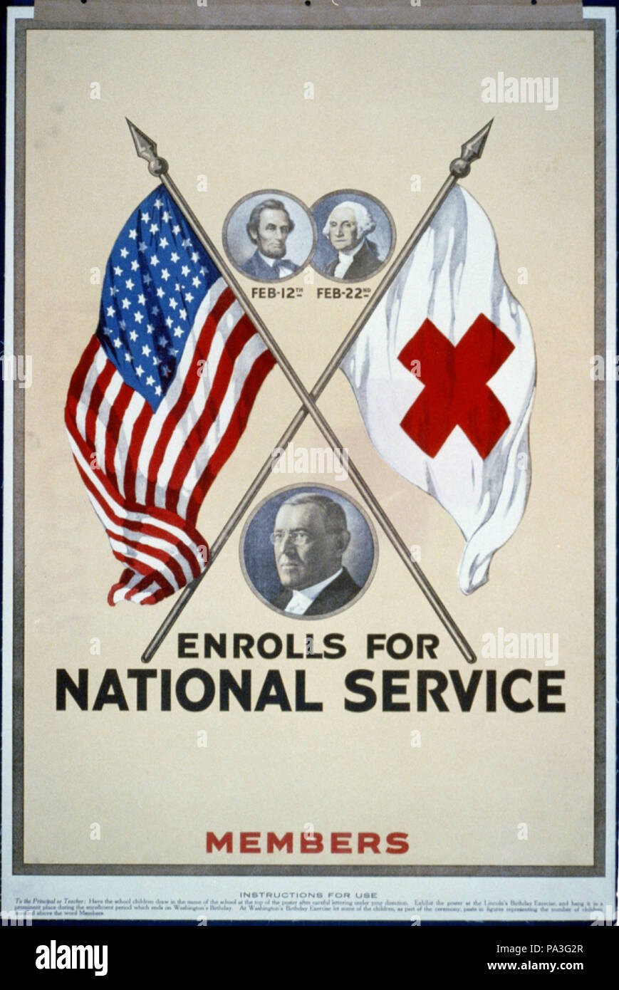 210 Leer) meldet sich für National Service LCCN 00651750 Stockfoto