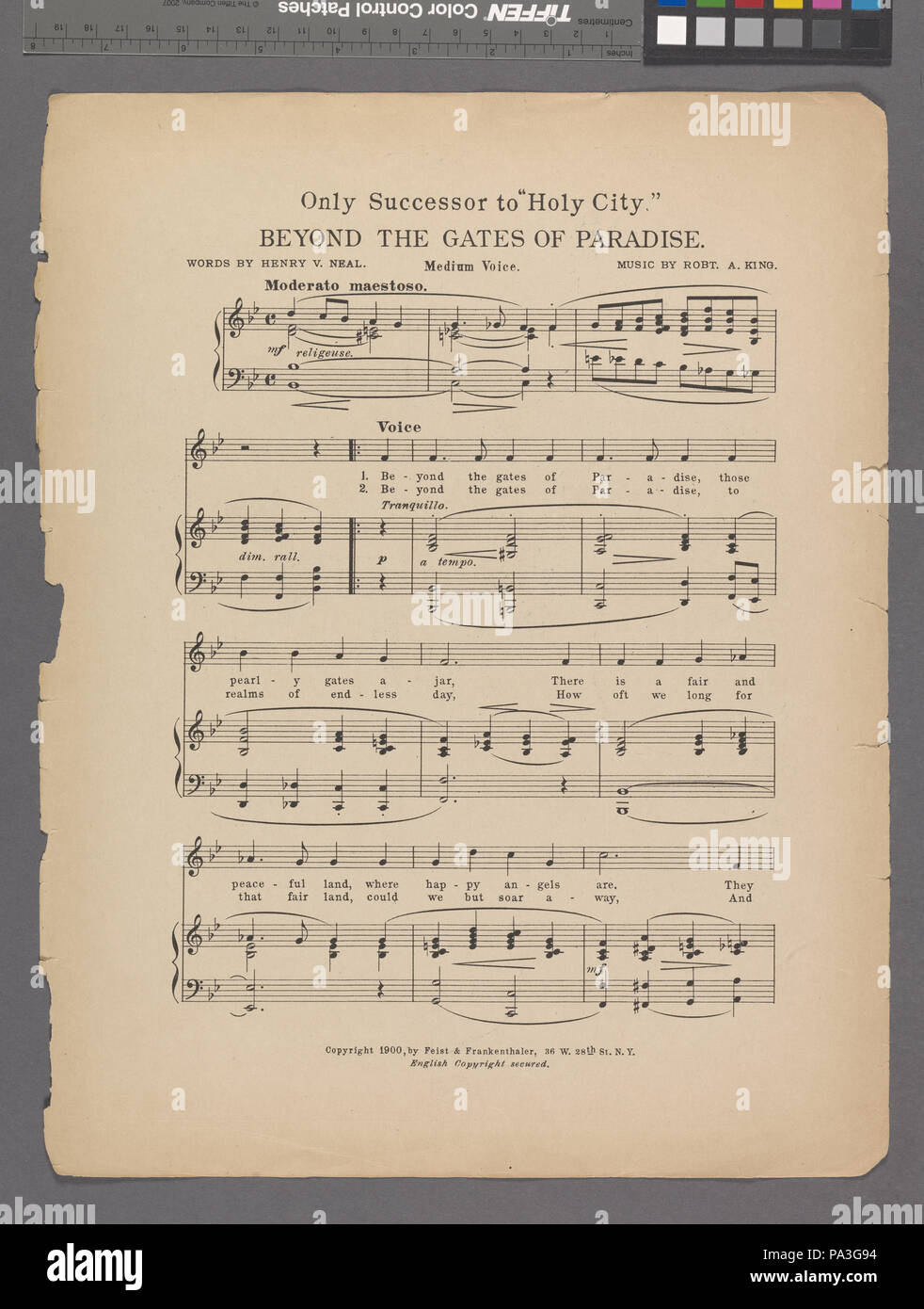 86 Ein Bild kein Künstler kann Paint (NYPL Hades -609663-1994223) Stockfoto