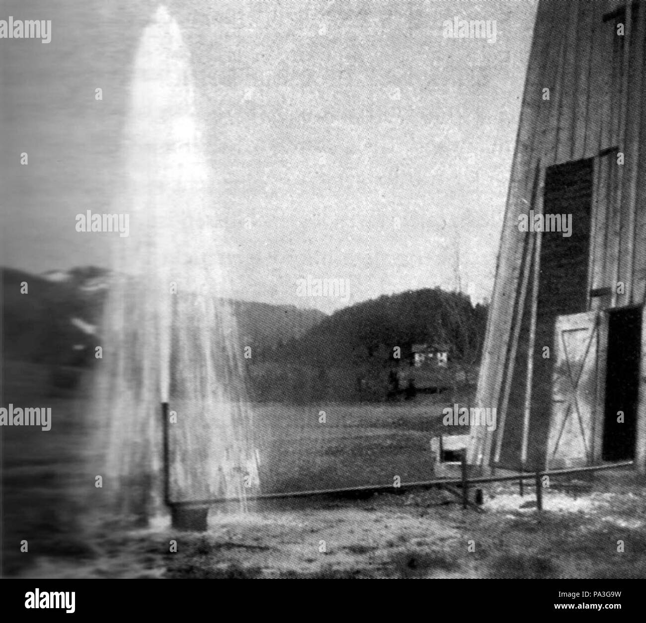 173 Bad Wiessee Jod-Schwefel-Quelle 1. Stockfoto