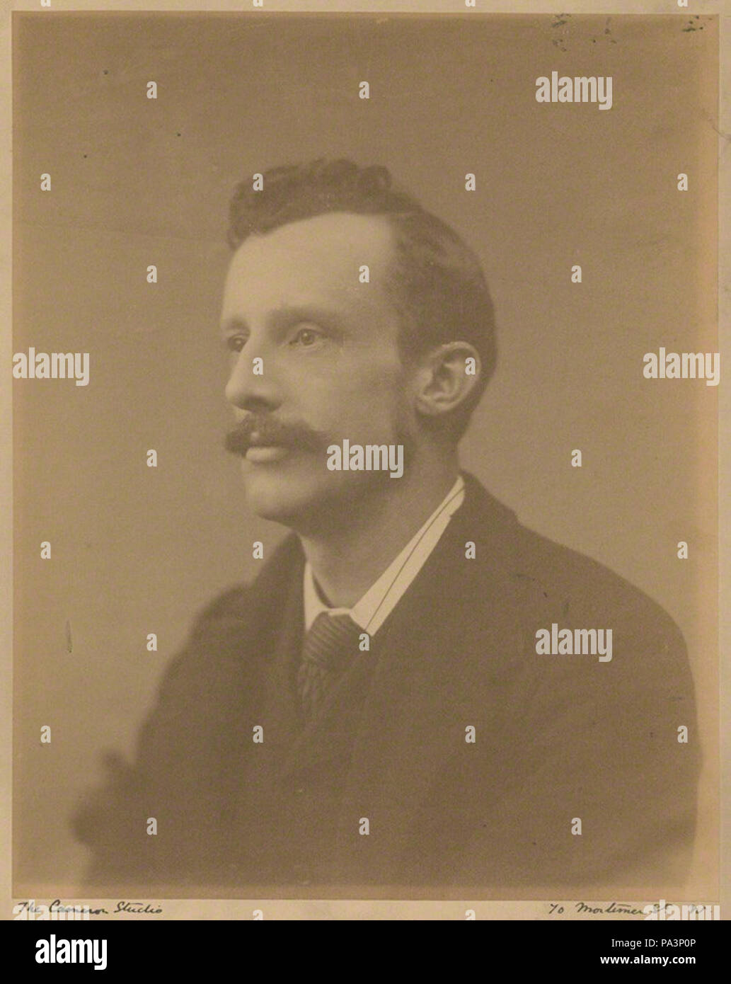 Von Henry Herschel Hay Cameron (später der Cameron Studio), Eiklar drucken, frühen 1890s 673 Frederic William Maitland Stockfoto