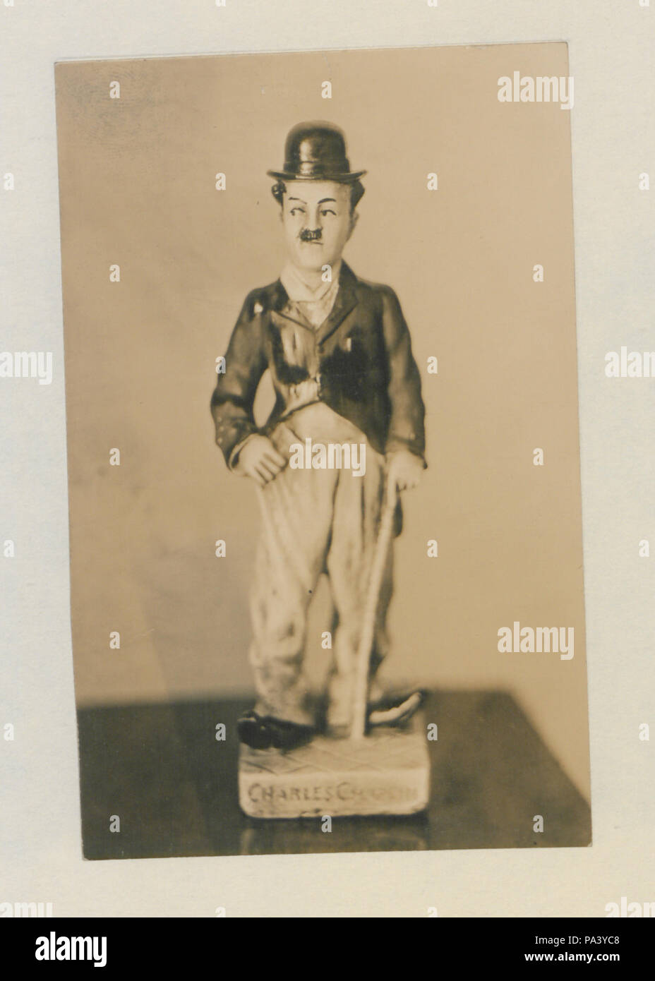 298 Charles Chaplin (HS 85-10 -30350) Original Stockfoto