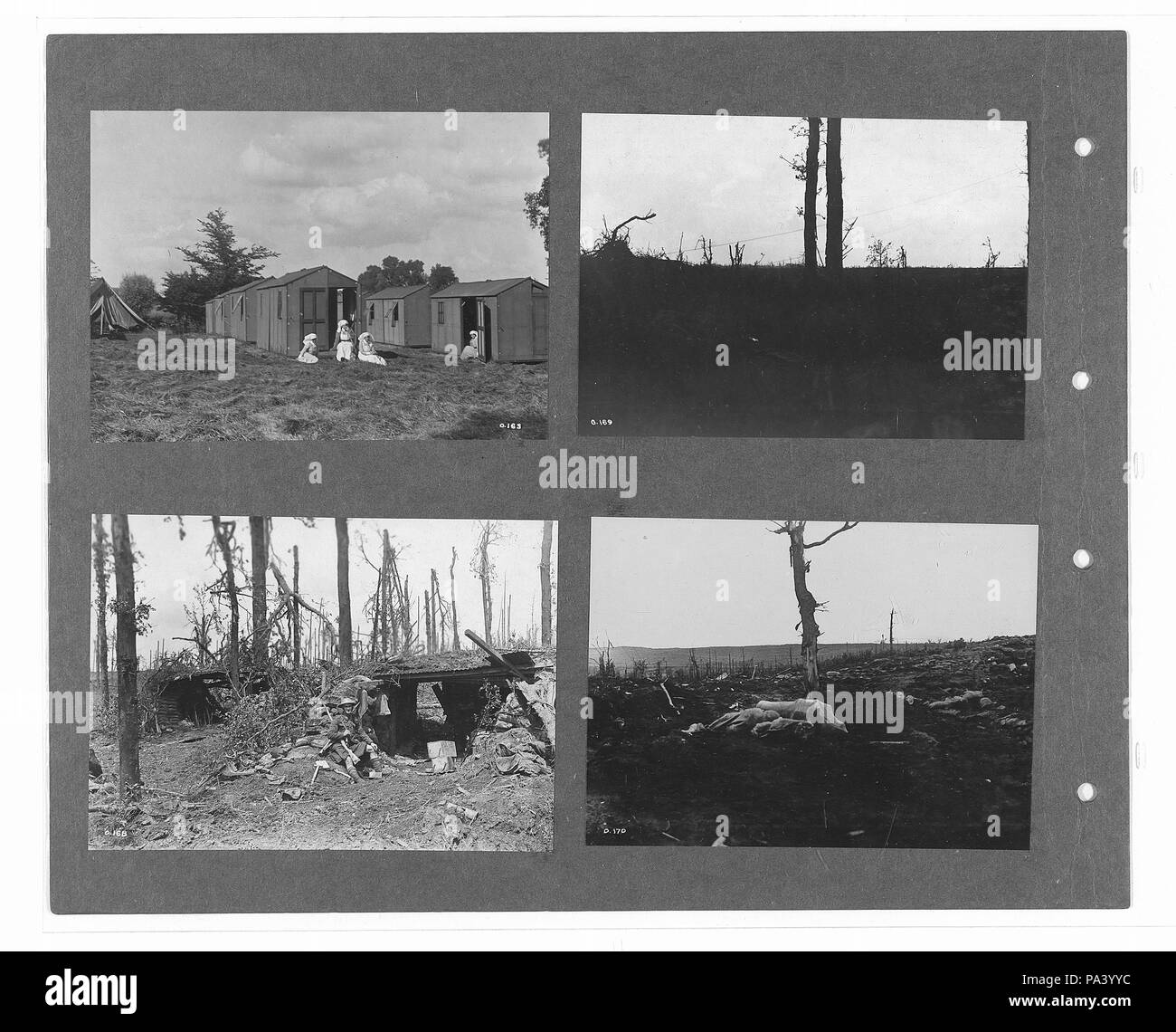 273 kanadischen Offizielle Krieg Fotos (BL l. r.233.b57. v1 f035 r) Original Stockfoto