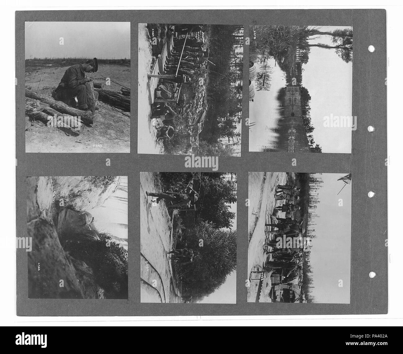 273 kanadischen Offizielle Krieg Fotos (BL l. r.233.b57. v2 f010 r) Original Stockfoto