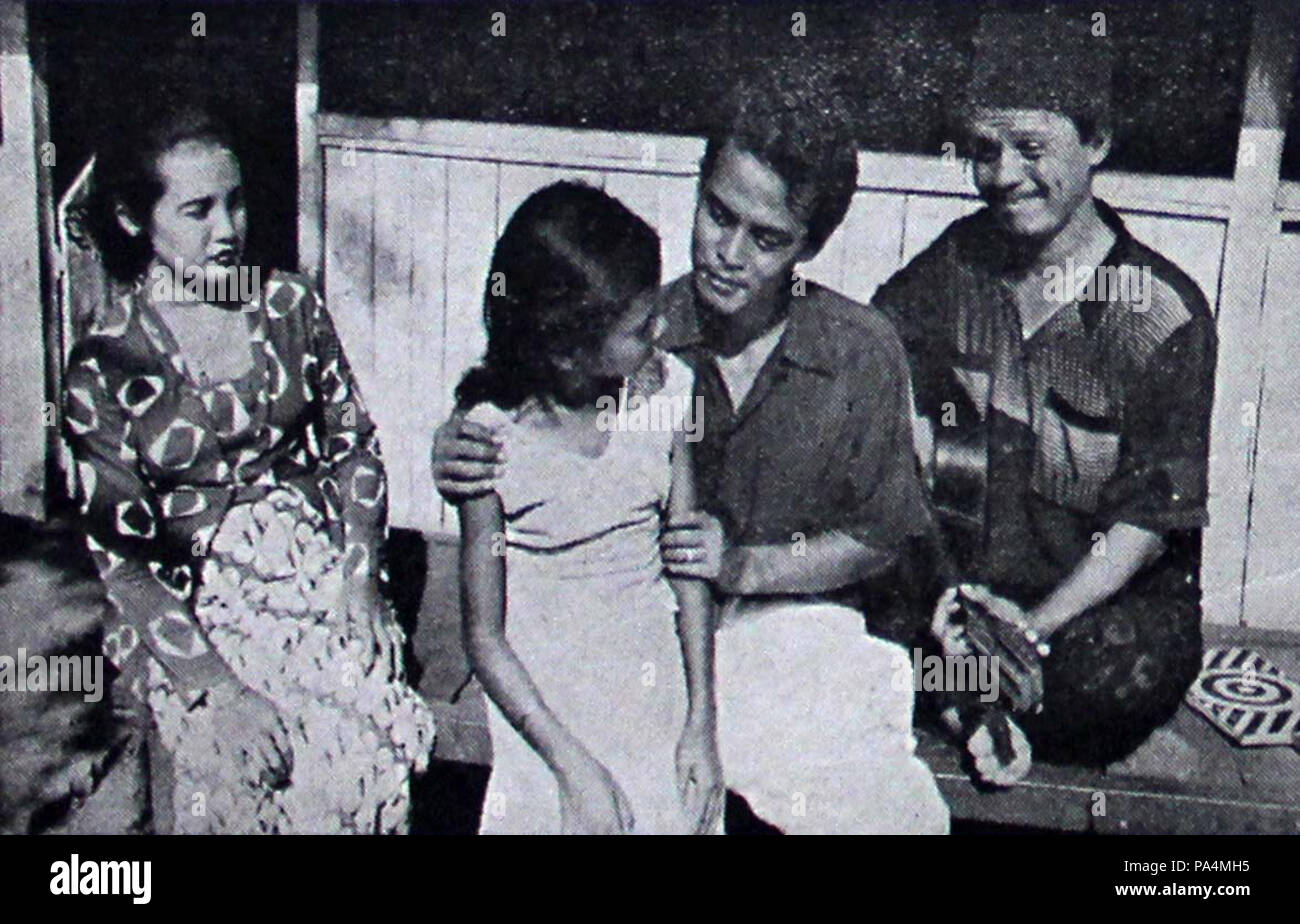 229 Szene aus Jakarta Bukan Hollywood Film Varia 2.4 (April 1955), p 42 Stockfoto