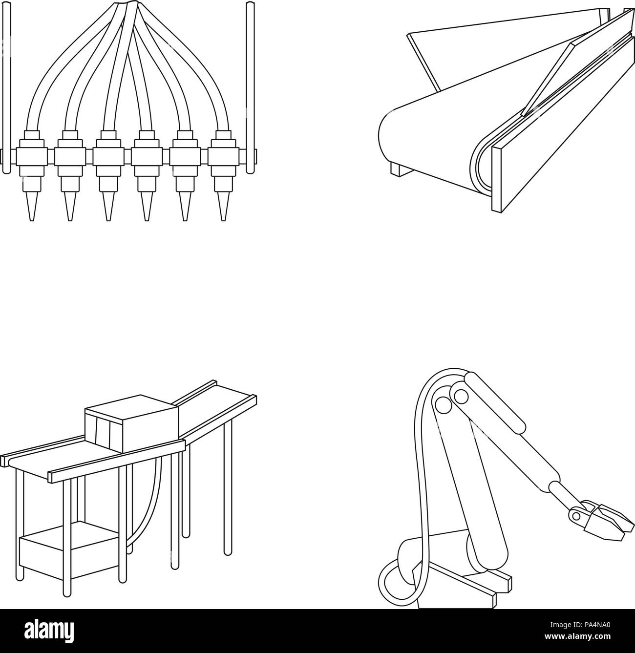 Legierungen, Gerät, automatische, Automotive, Sammlung, Beton, Enterprise, Ausrüstung, Fabrik, Rahmen, Glas, Icon, Illustration, Innovation, Installation, Installationen, Instrumente, isoliert, Maschine, Maschinen, Materialien, Mechanik, Metall, Outline, Verpackung, Teile, Kunststoff, Roboter, semi, Satz, Zeichen, Station, Symbol, System, Tabelle, Vector, web Logo, Vektor, Vektoren, Stock Vektor