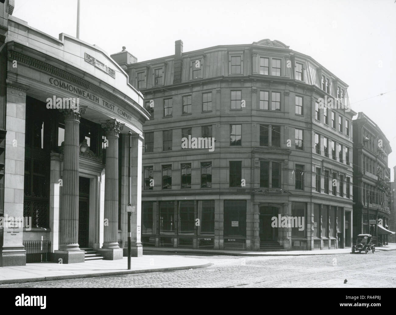 256 Gebäude an den Ecken von Devonshire und Sommer Straßen (13083337063) Stockfoto