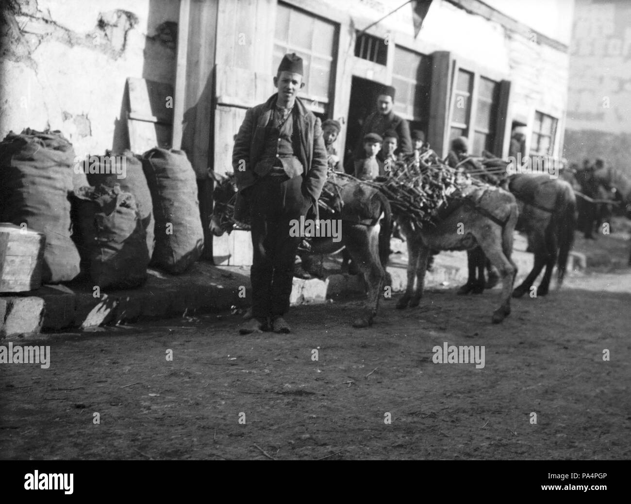 34 1915 59124 Fortepan Stockfoto