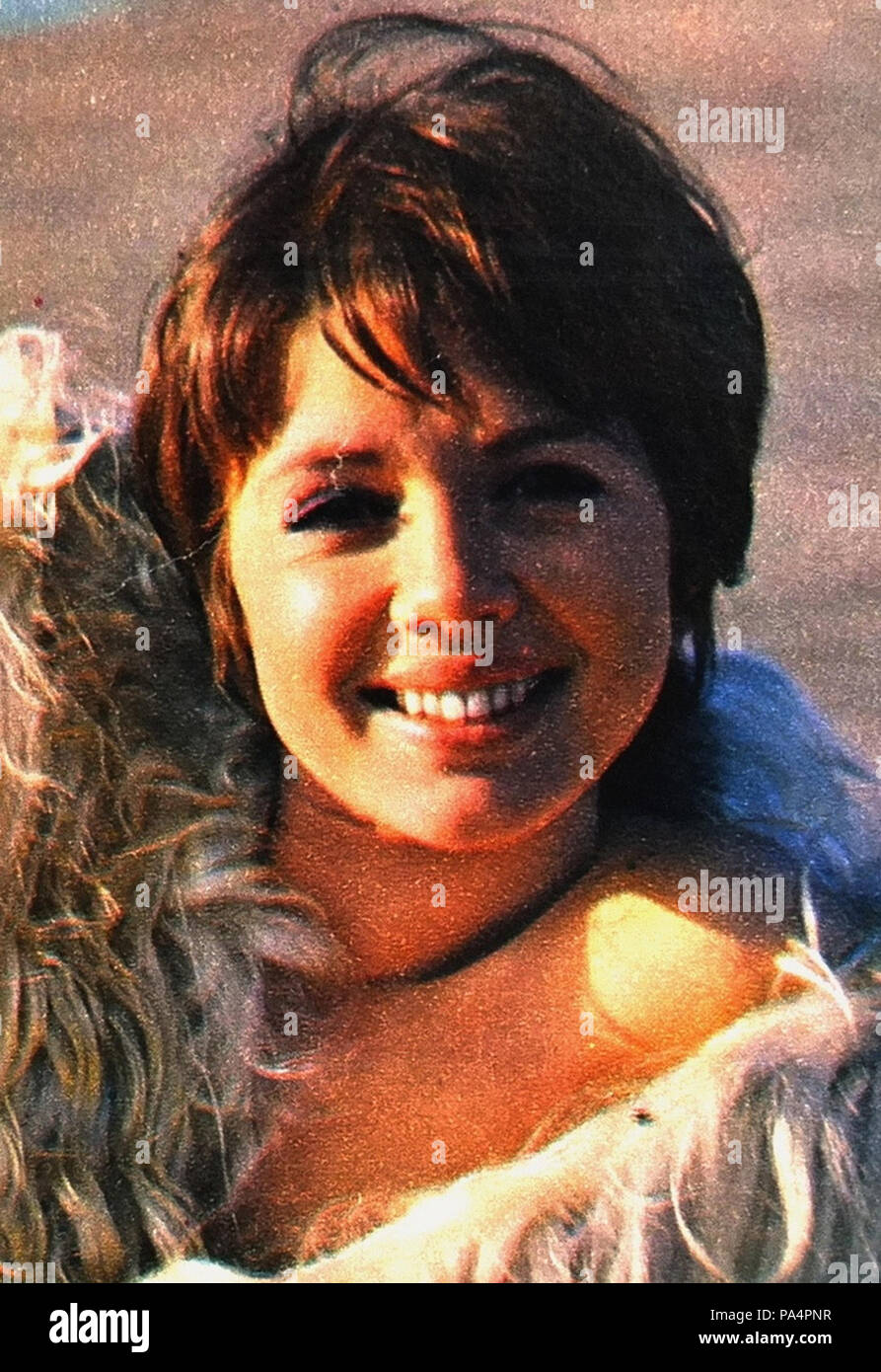 112 Haydée Politoff 1970-04 (7/8) Stockfoto