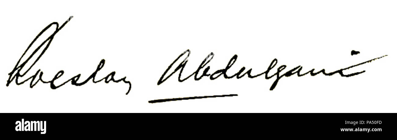 233 Unterschrift des Roeslan Abdulgani, Wanita di Indonesien p7 Stockfoto