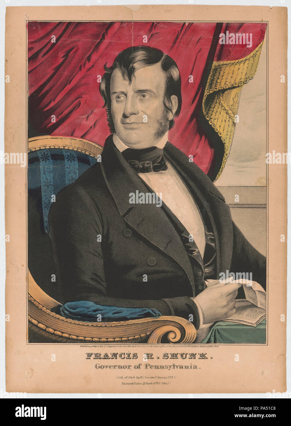 669 Francis R. Shunk - Gouverneur von Pennsylvania LCCN 2001699197 Stockfoto